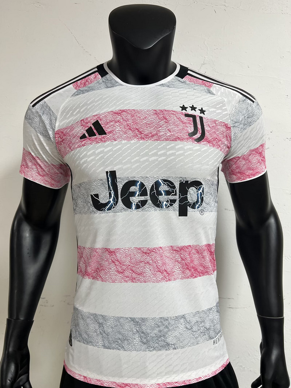 AAA Quality Juventus 23/24 Away White Soccer Jersey(Player)